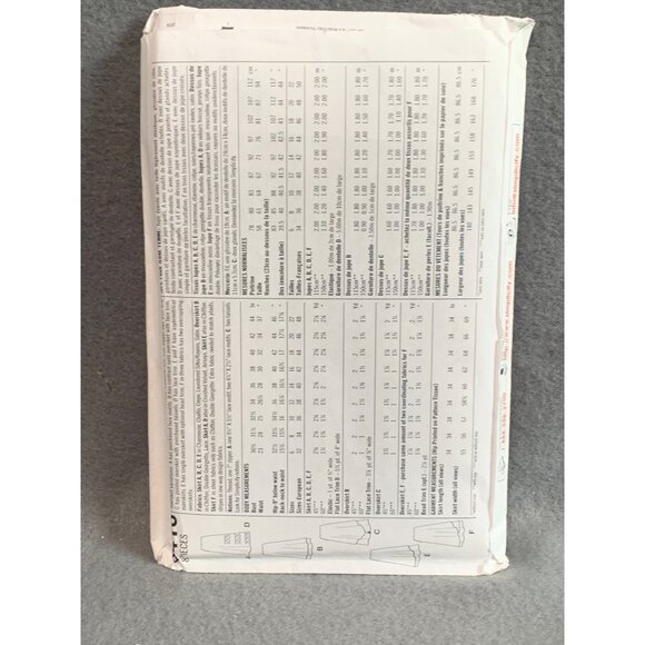 Simplicity 8416 Skirt Misses Sewing Pattern Size 6-8-10 - uncut - Picture 2 of 2